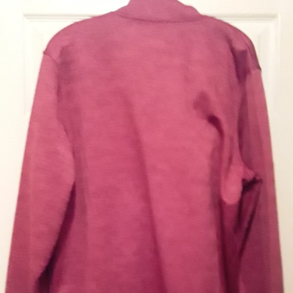 Under Armour Mens Burgundy/Black long sleeve pullover size L NWT - Picture 7 of 7